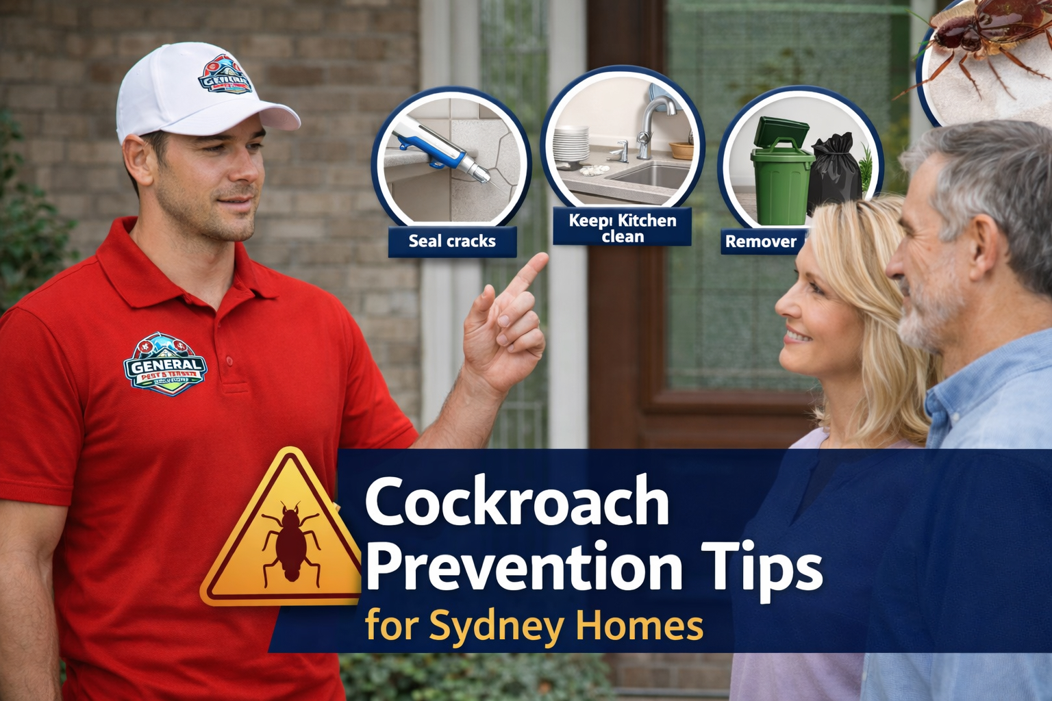 Cockroach Prevention Tips for Sydney Homes